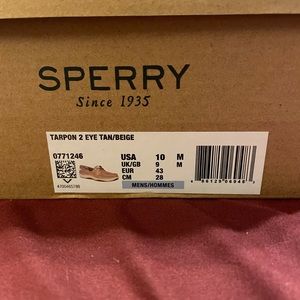 Men’s Sperrys